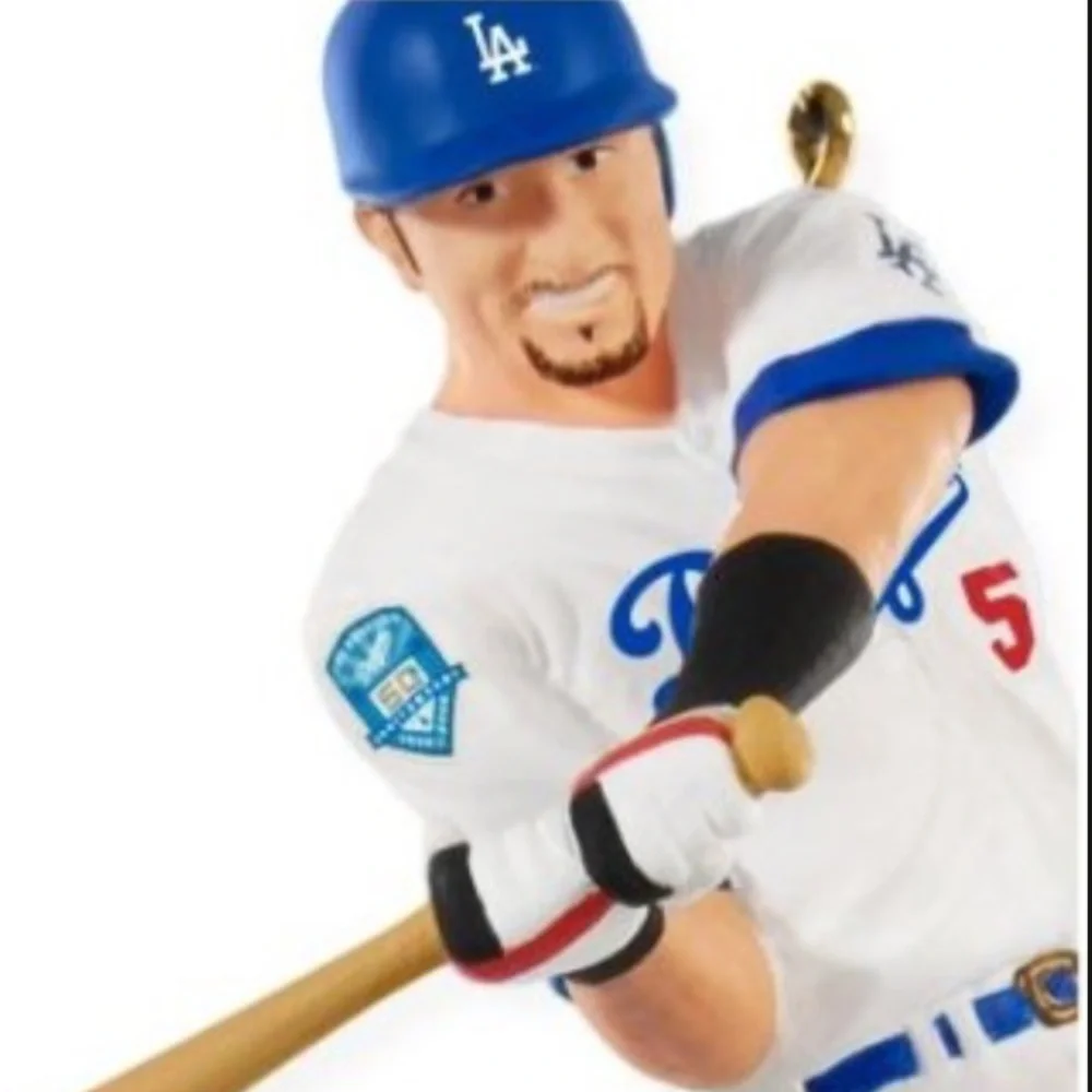 Hallmark Nomar Garciaparra MLB Baseball Christmas Ornament 2008 NWT Dodgers